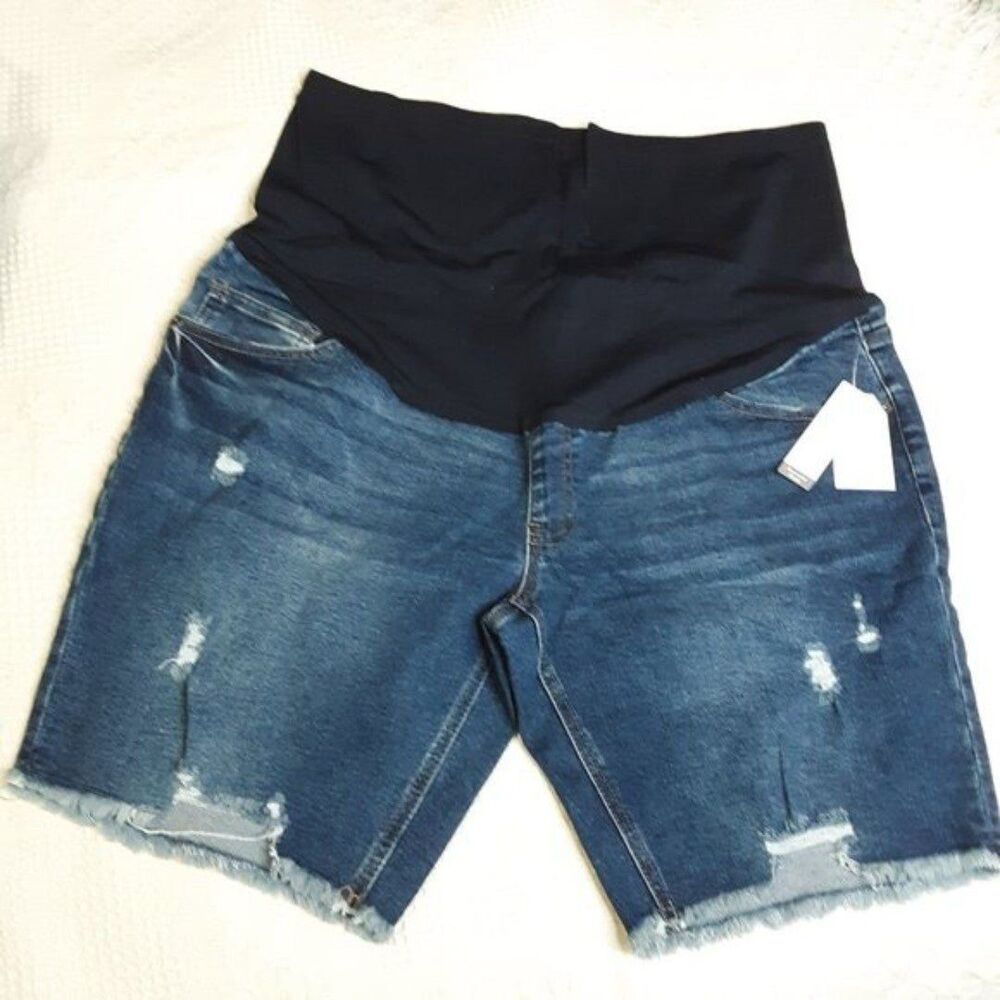 Maternity Bermuda Denim Short size XL (16-18)